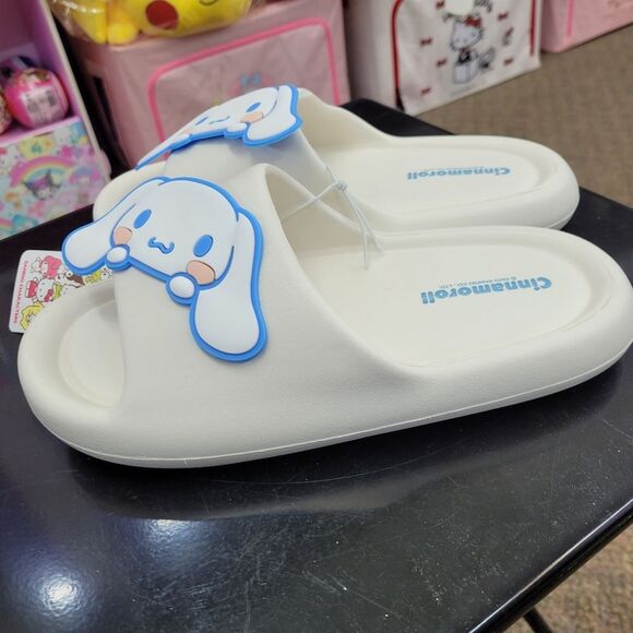 Brand New Sanrio Cinnamoroll Big Charm Slippers #001 Size: US 8.5 - Picture 5 of 10
